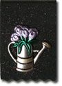 Watering Can Flowers - Purple